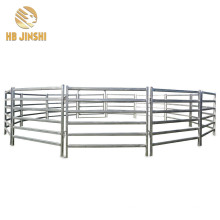 Pasture Livestock Fence Steel Horizontal Rails Horse Round Pen Panel
